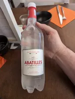 Eau minérale naturelle pétillante