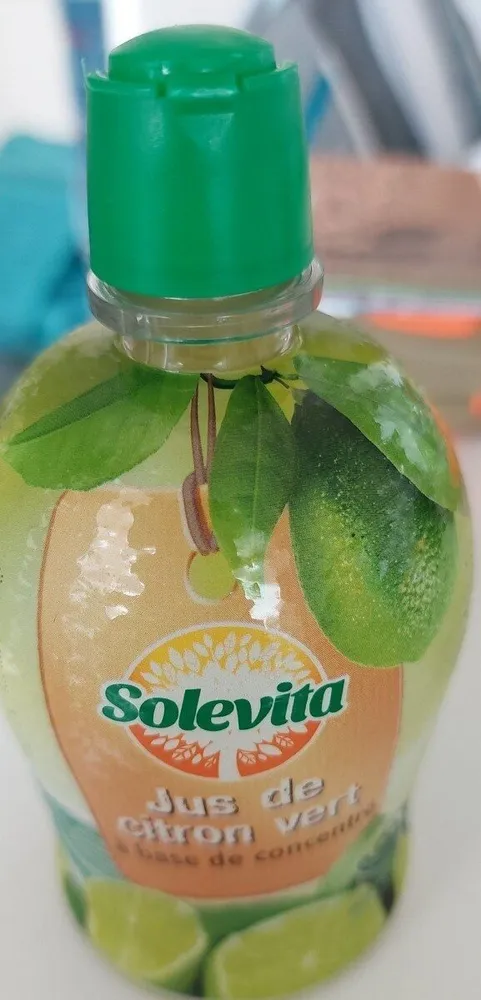 Jus de citron vert