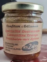 Spécialité gourmande clémentine orange framboise épices