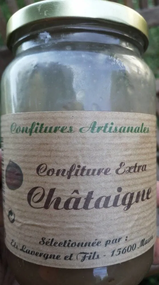 Confiture extra châtaigne