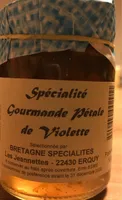Spécialité goumande pétale de violette