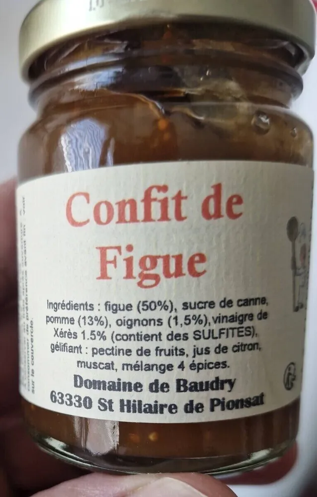Confit de figue