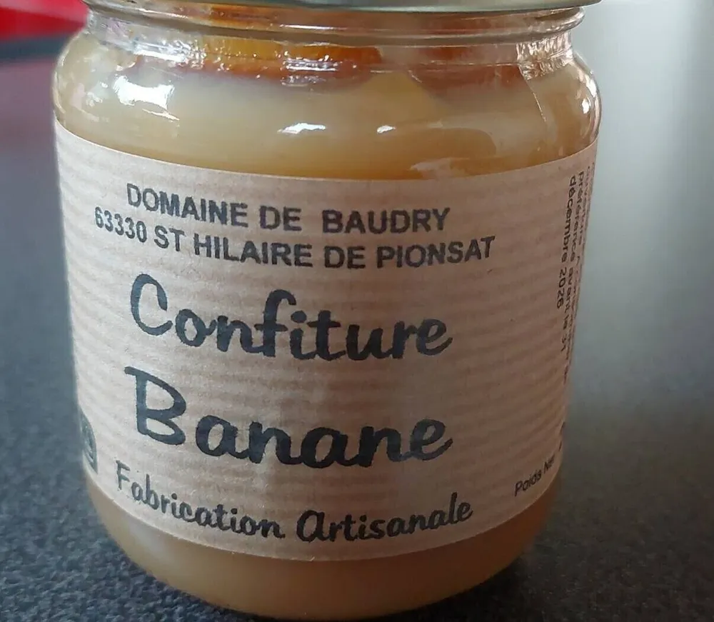 Confiture Banane