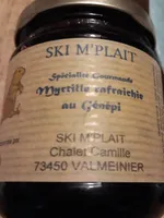 Myrtille rafraîchie au génépi