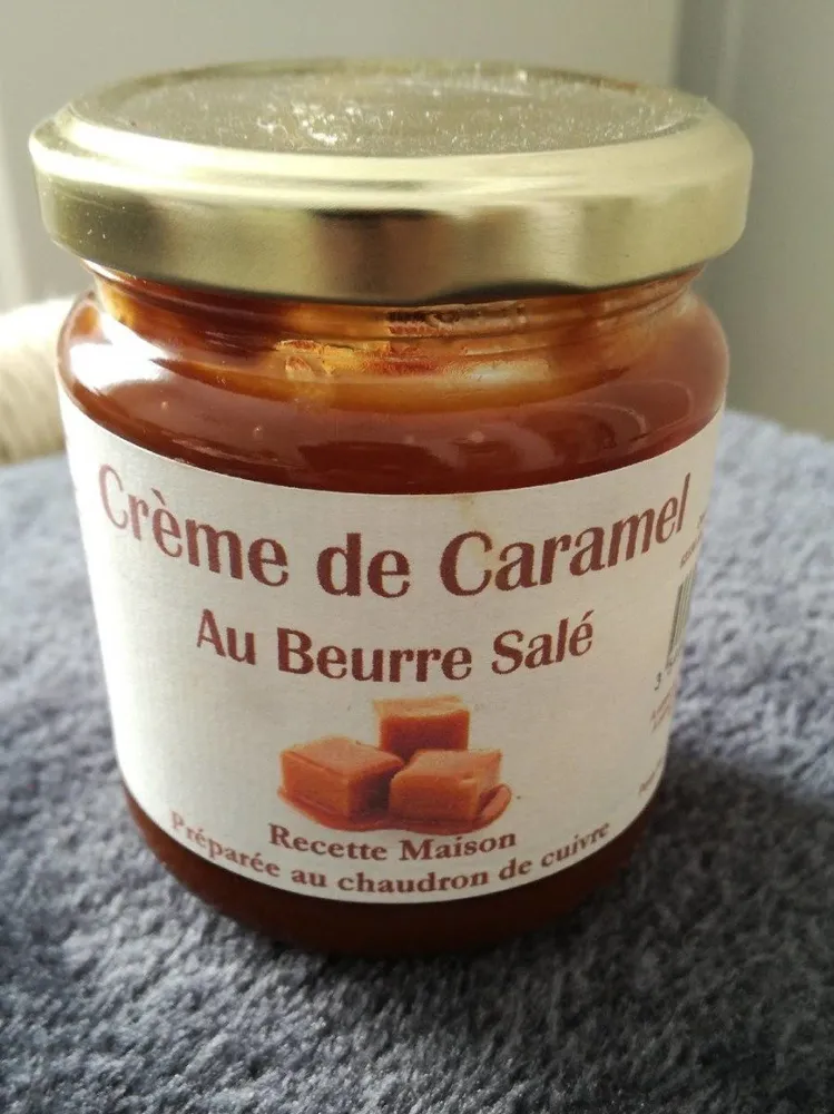 Crème de caramel au beurre salé