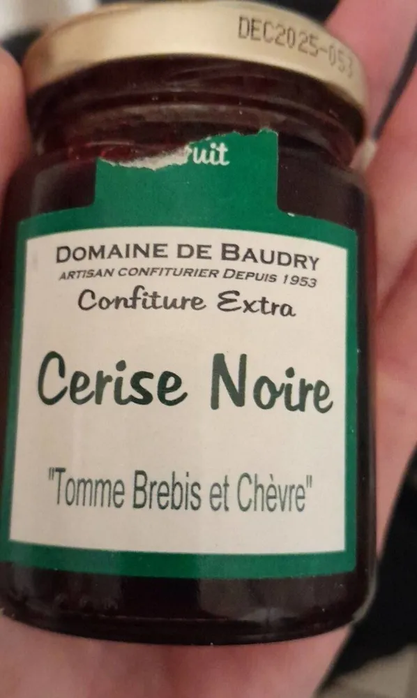 Confiture cerise noire