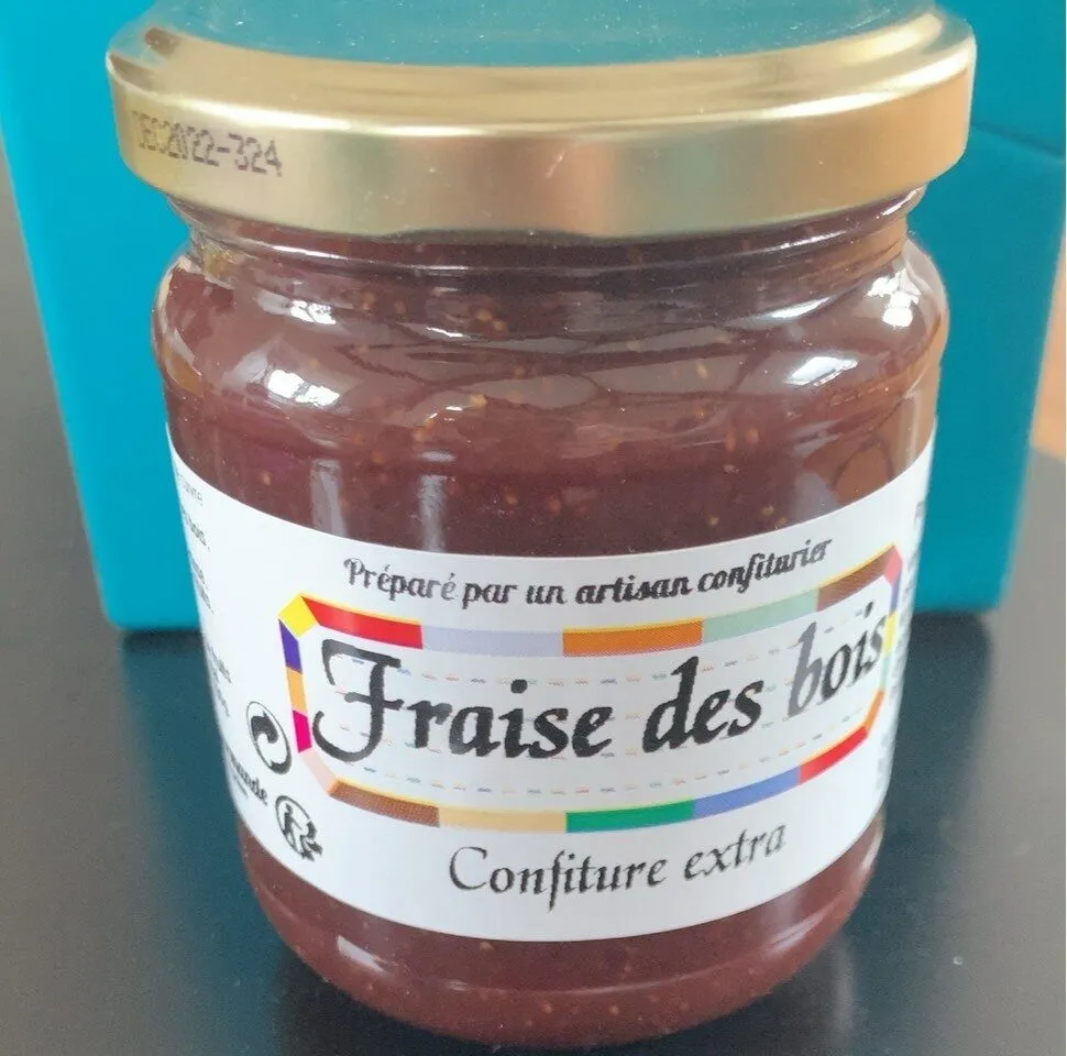 Confiture extra fraise des bois