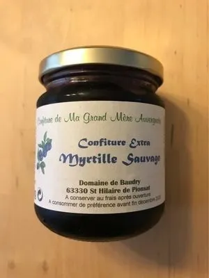 Confiture Extra Myrtille Sauvage