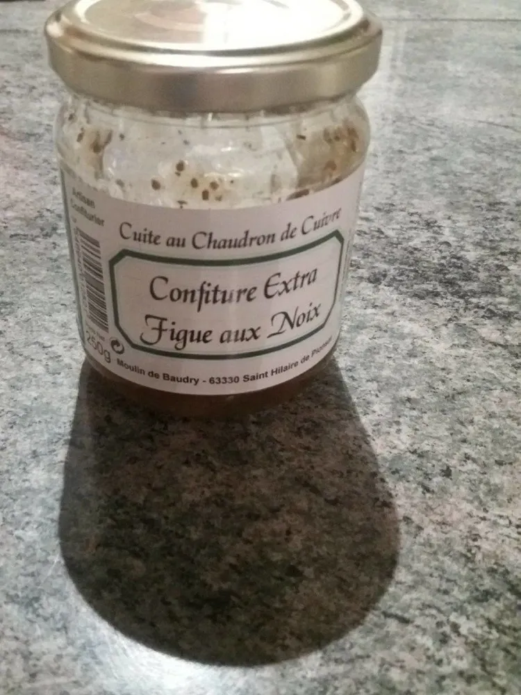 Confiture figues noix