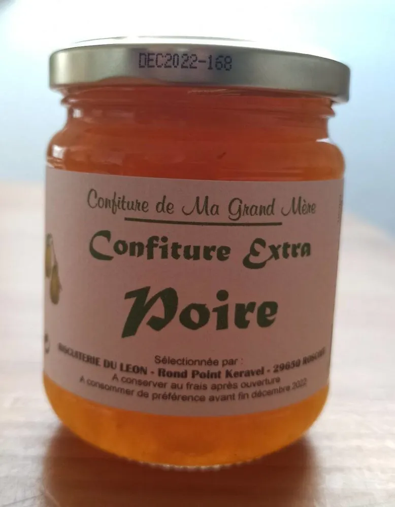Confiture extra poire