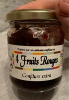 Confiture 4 fruit rouges