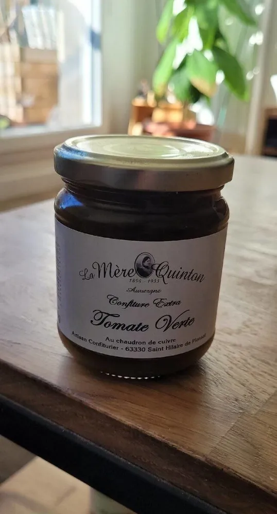 Confiture de tomates vertes