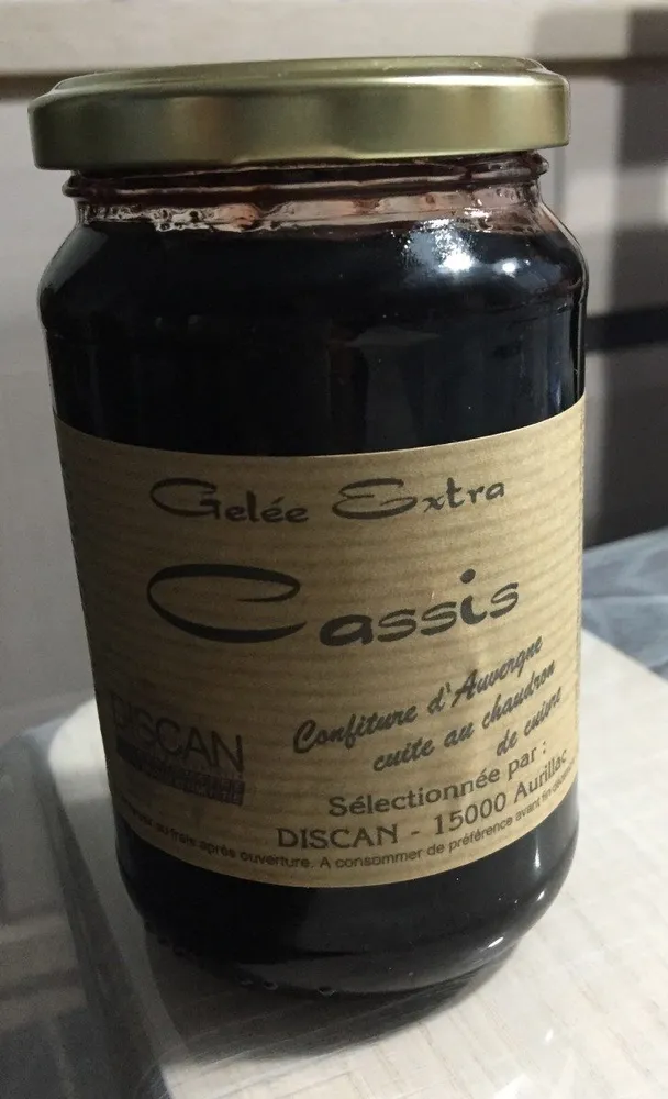 Gelée extra cassis