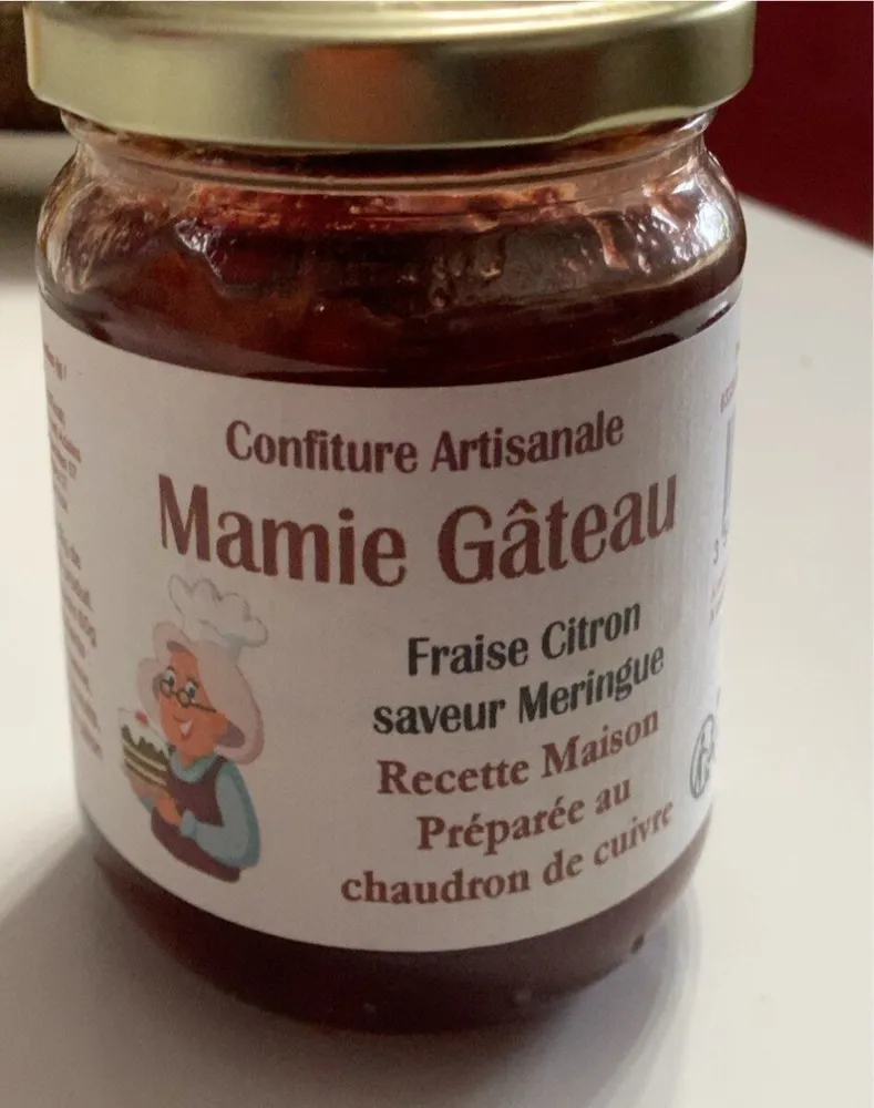 Confiture artisanale mamie gateau