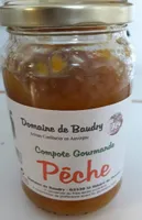 Compote gourmande pêche