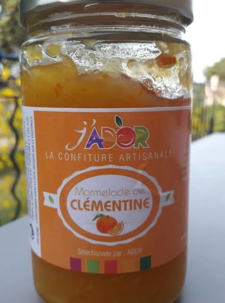 Marmelade de clémentine