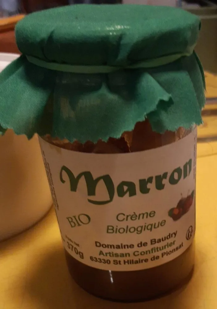 Marron crème biologique