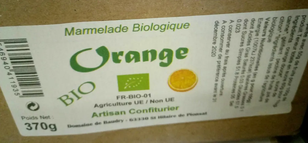 Marmelade orange