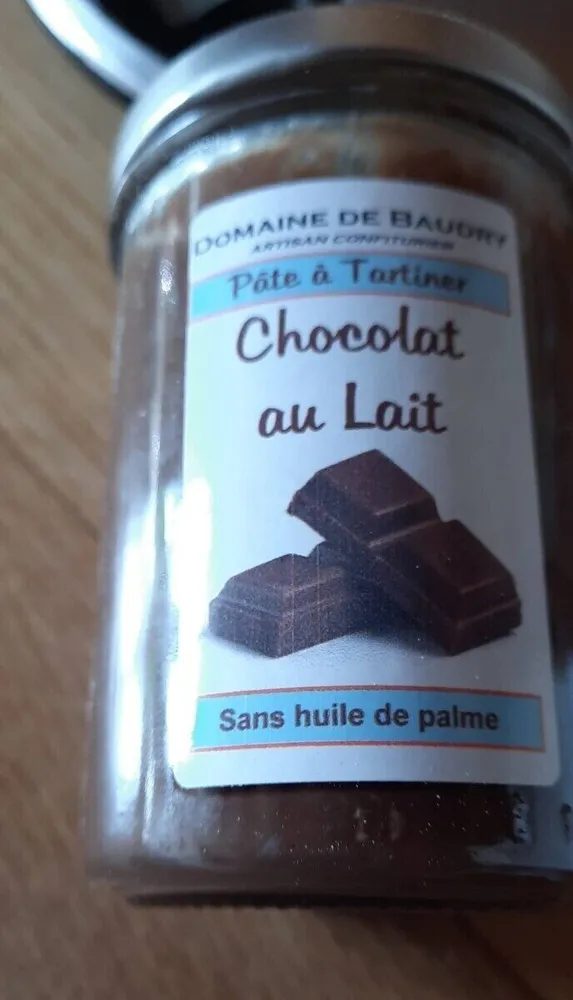 Pâte à tartiner chocolat au lait