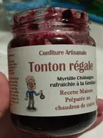 Myrtille châtaigne rafraîchie a la gentiane confiture