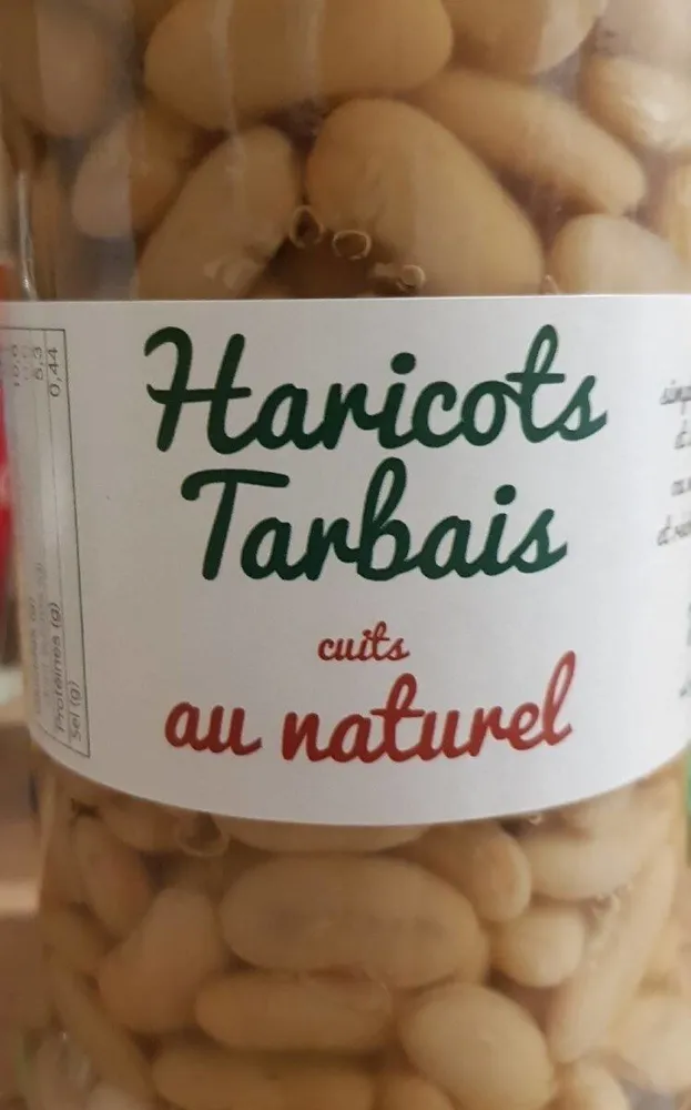 Haricots tarbais IGP LABEL ROUGE cuits au