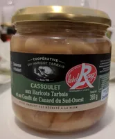 CASSOULET aux Haricots Tarbais et au Confit de Canard du Sud-Ouest