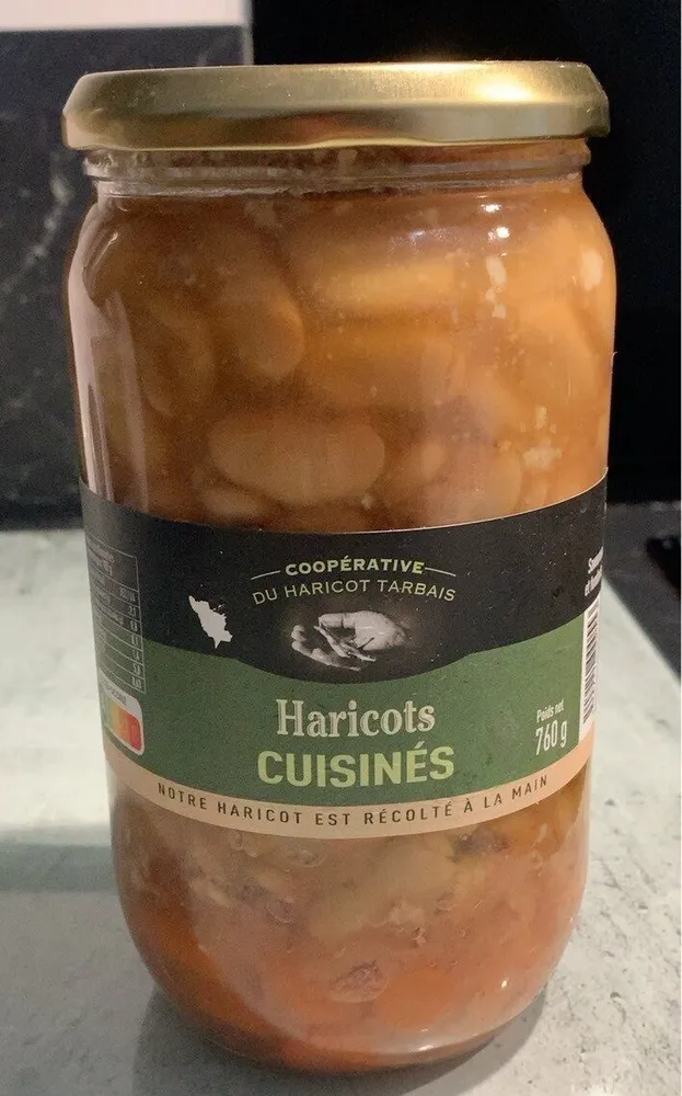 Haricots cuisinés
