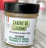 TARTINADE AUX HARICOTS TARBAIS POIVRONS PAPRIKA