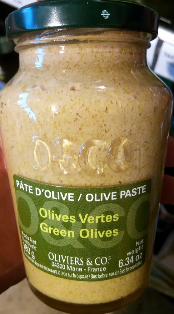 Pâte d'olive verte