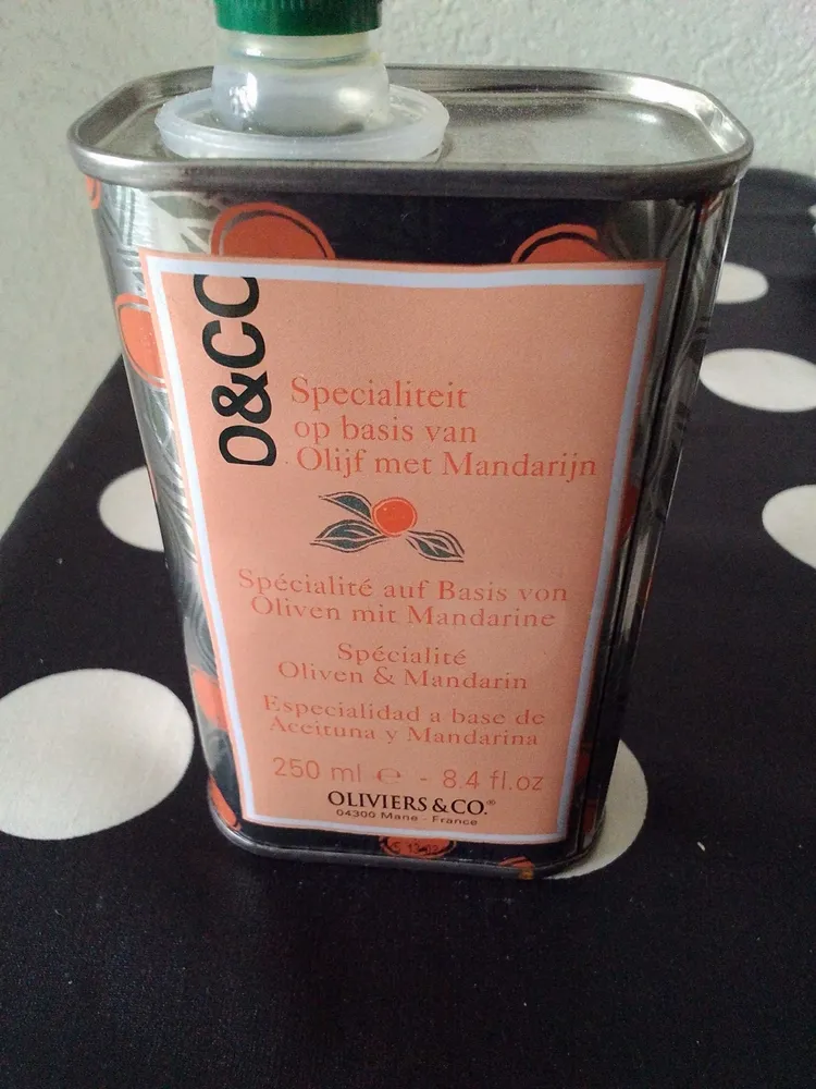 Huile d'olive à la mandarine