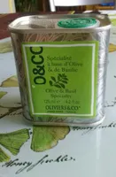 Spécialité à base d'Olive & de Basilic