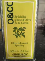 Huile d'olive & citron
