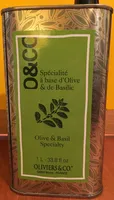 Spécialité à Base d'Olive et de Basilic