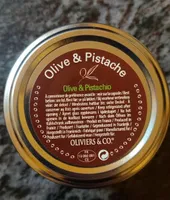 Pâte d'olive verte et pistache