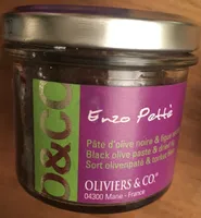 Pâte olive noire et figue séchée