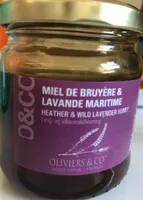 Miel de bruyere et lavande maritime