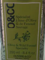 Specialite à base d'Olive & de fenouil sauvage