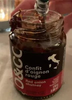 Confit d’oignons rouge