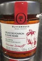 Délice de poivron et olive noire