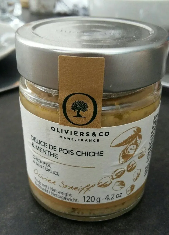 Délice de pois chiche et menthe