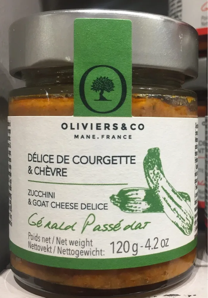 Delice de courgette et chevre