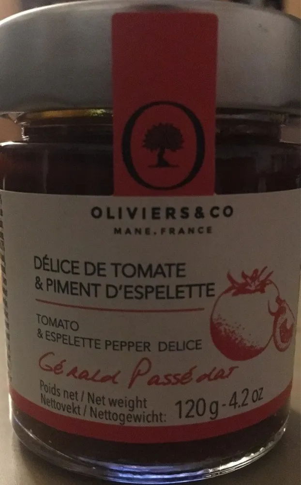 Délice de tomate & piment d'espelette