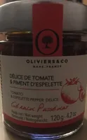 Délice de tomate & piment d'espelette