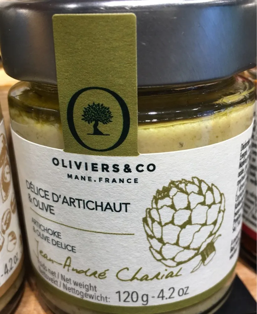 Délice d'artichaut & olive-Jean-André CHARIAL