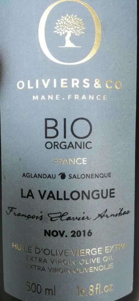 Huile d'olive vierge extra