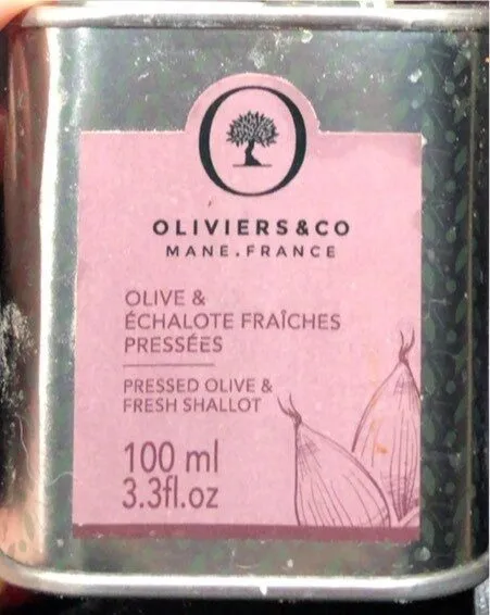 Olive et Échalotte fraîches pressées