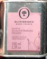 Olive et Échalotte fraîches pressées