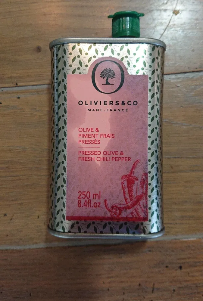 Olive et Piment Frais Pressés