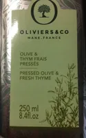 Huile d'olive & Thym frais