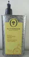 Huile d'olive au citron